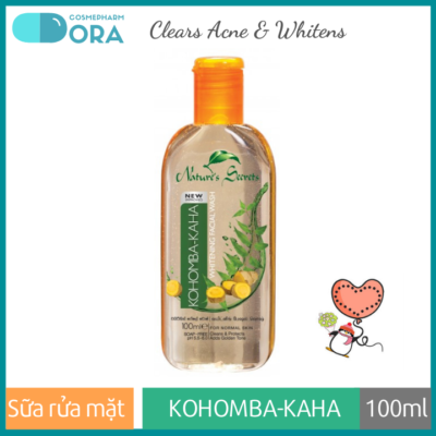 Sữa rửa mặt trắng da giảm mụn Kohomba – Kaha Extract Facial Cleansing Gel 100ml