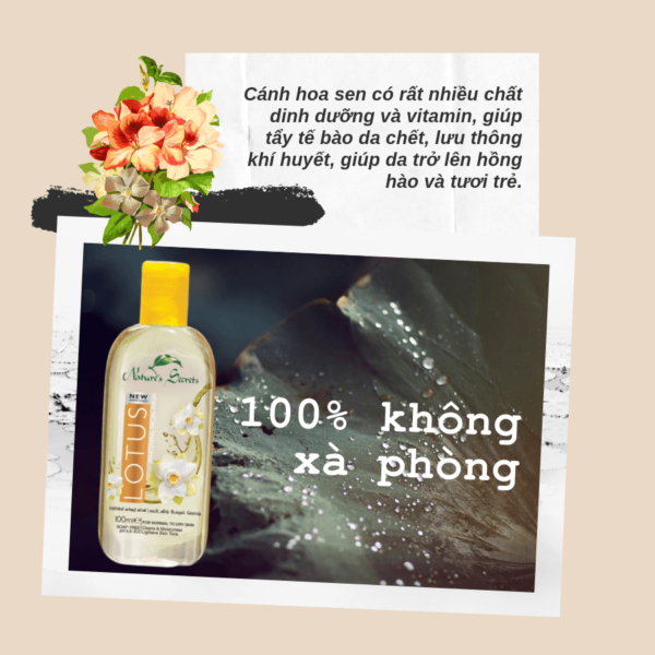 Sữa rửa mặt Lotus Extract Facial Cleansing Gel