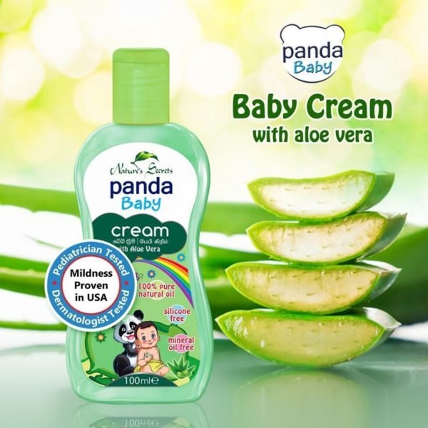 Kem dưỡng da cho bé Panda Baby Cream with Aloe Vera