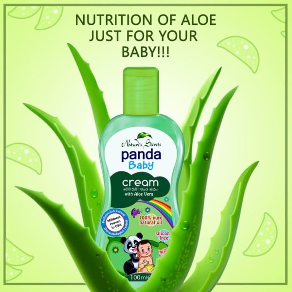 Kem dưỡng da cho bé Panda Baby Cream with Aloe Vera